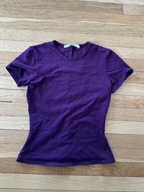 Purple tank air baby tee